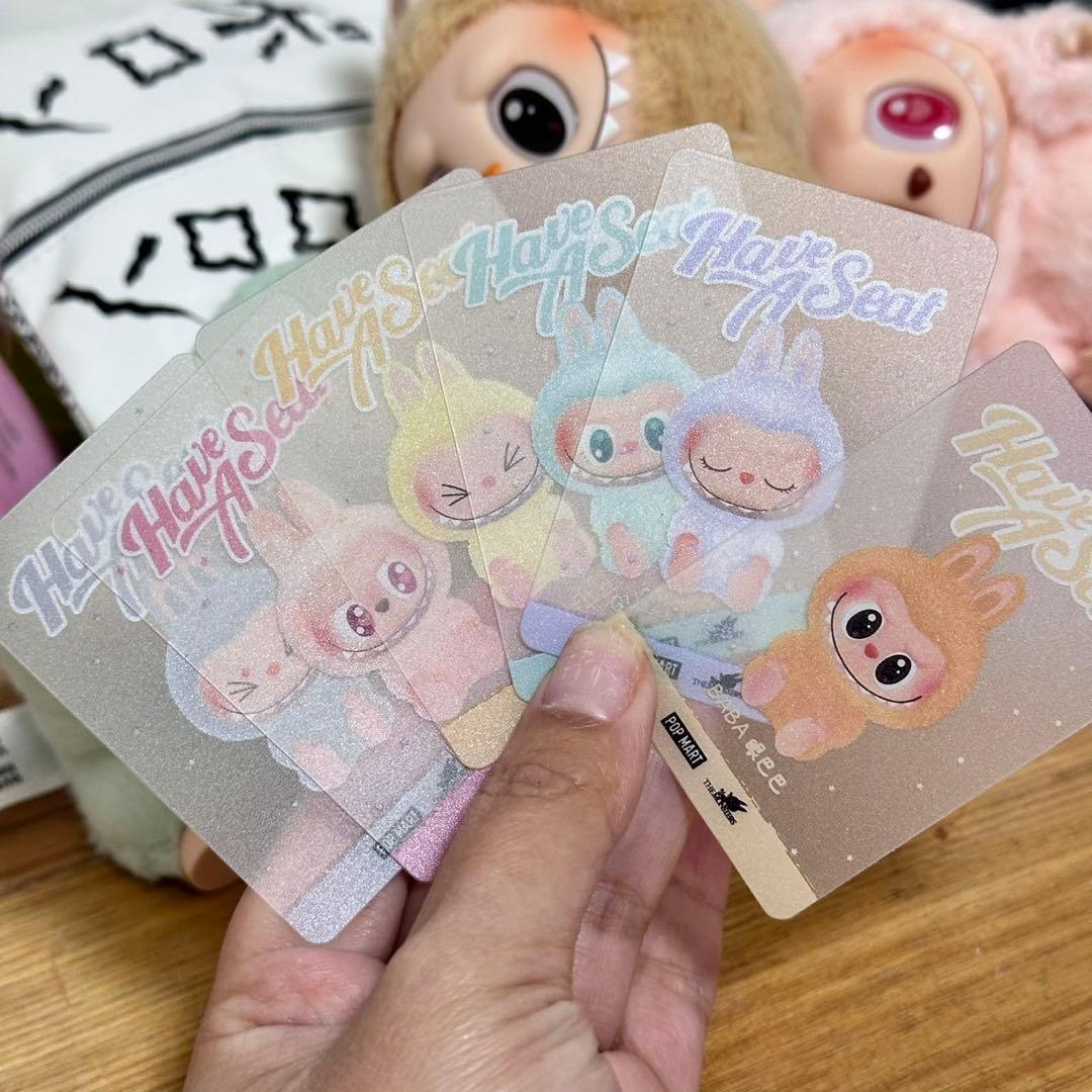 ぬいぐるみ POP MART LABUBU THE MONSTERS Have a Seat