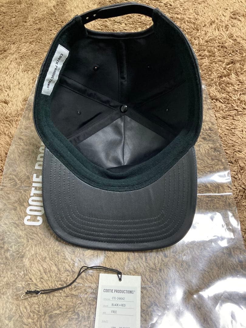 試着のみ COOTIE クーティー 5Panelcapキャップ 帽子 サテン