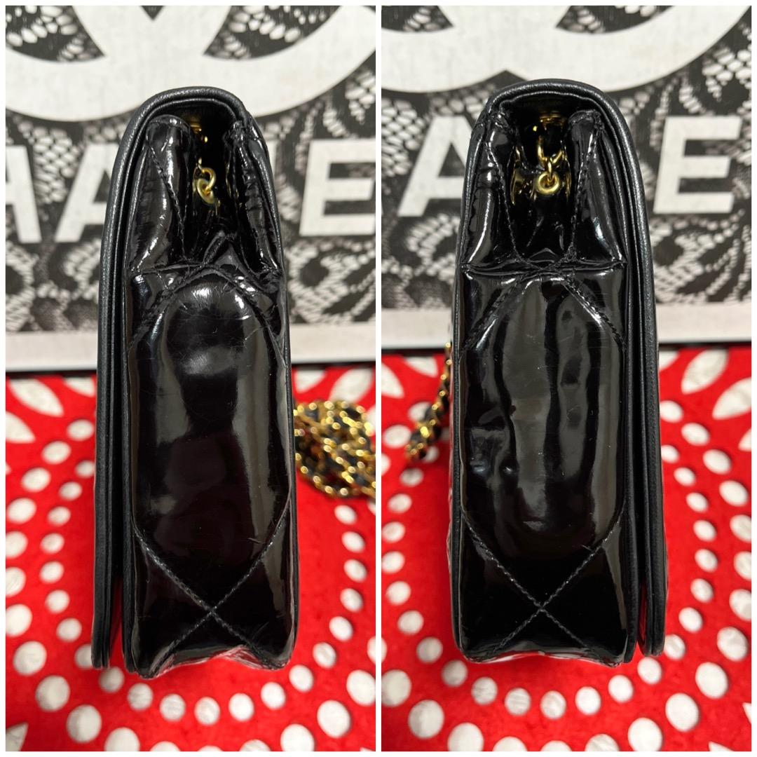 シャネル CHANEL マトラッセ チェーンショルダー ブラック G078