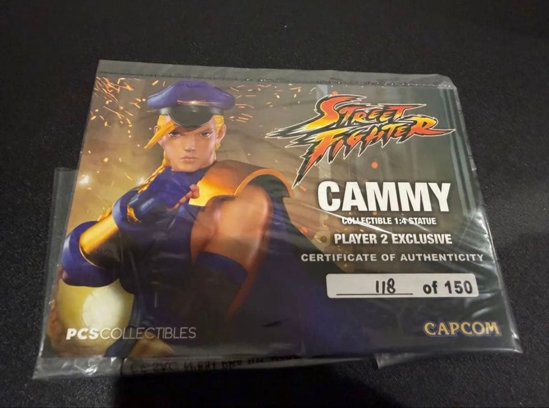 【謹賀新年セール】カプコン キャミィ 青 海外製 1/4 フィギュア 中古