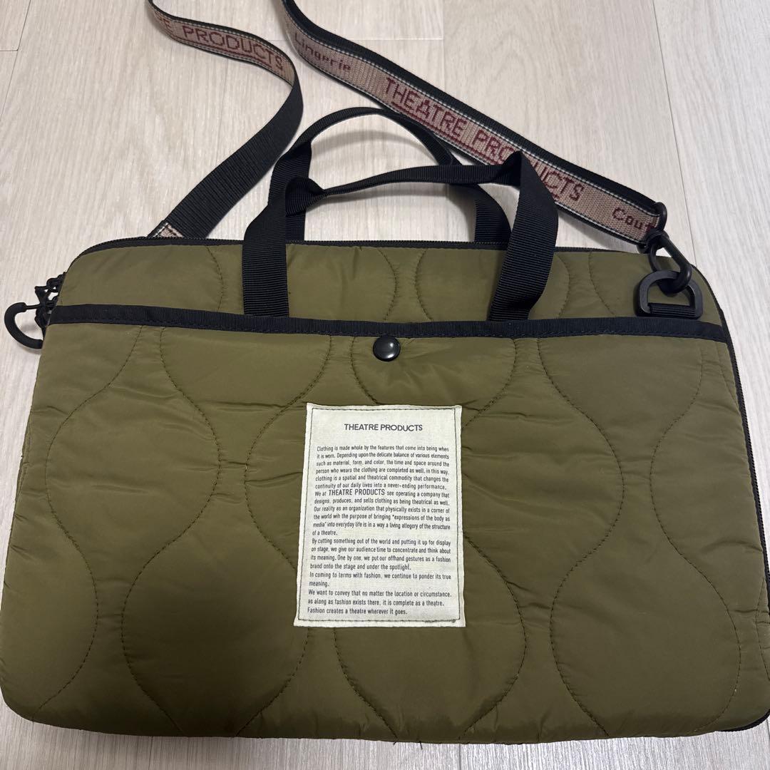 THEATRE PRODUCTS キルティングPCケース