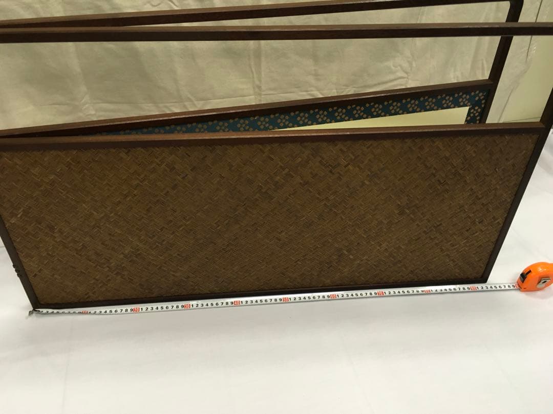 風炉先屏風　アジロ　保管箱付き