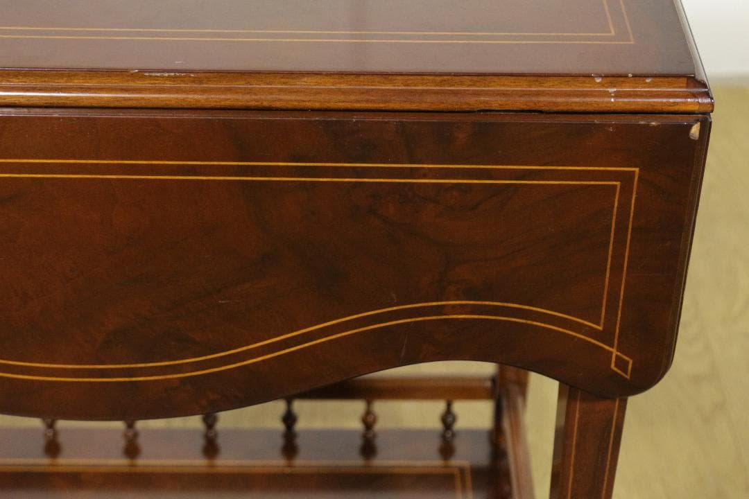 イタリア★クラシック★バタフライテーブル★キャスター付き★