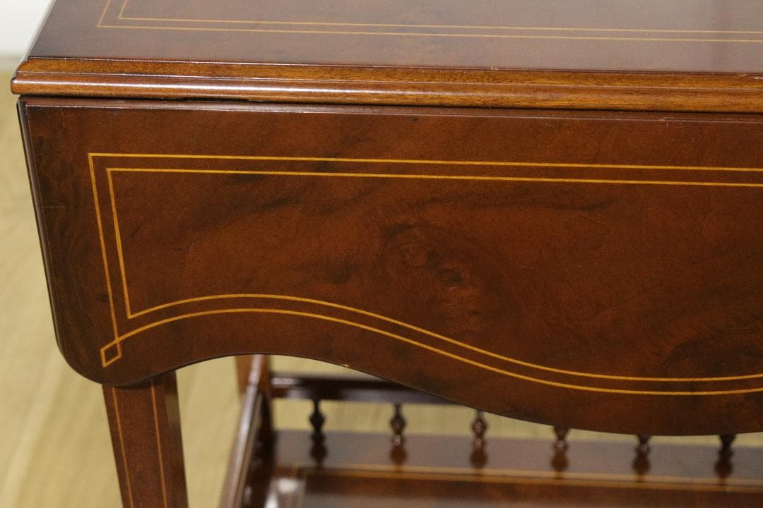 イタリア★クラシック★バタフライテーブル★キャスター付き★