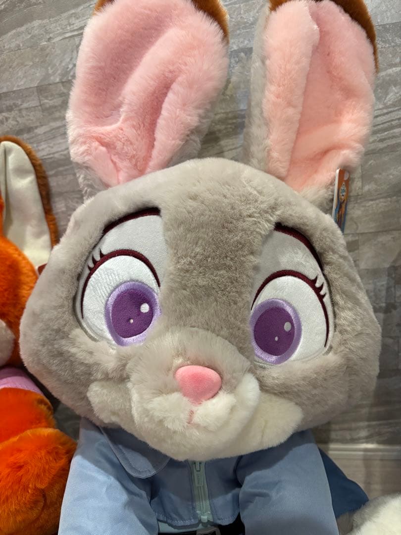 ズートピア2 ジュディ ニック ぬいぐるみ　コストコ　ブランケット付き