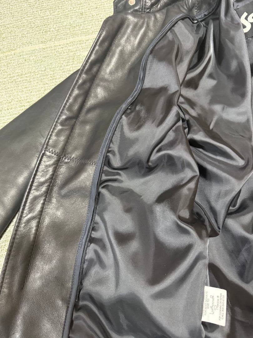 Schott シングルライダース レザージャケット 34