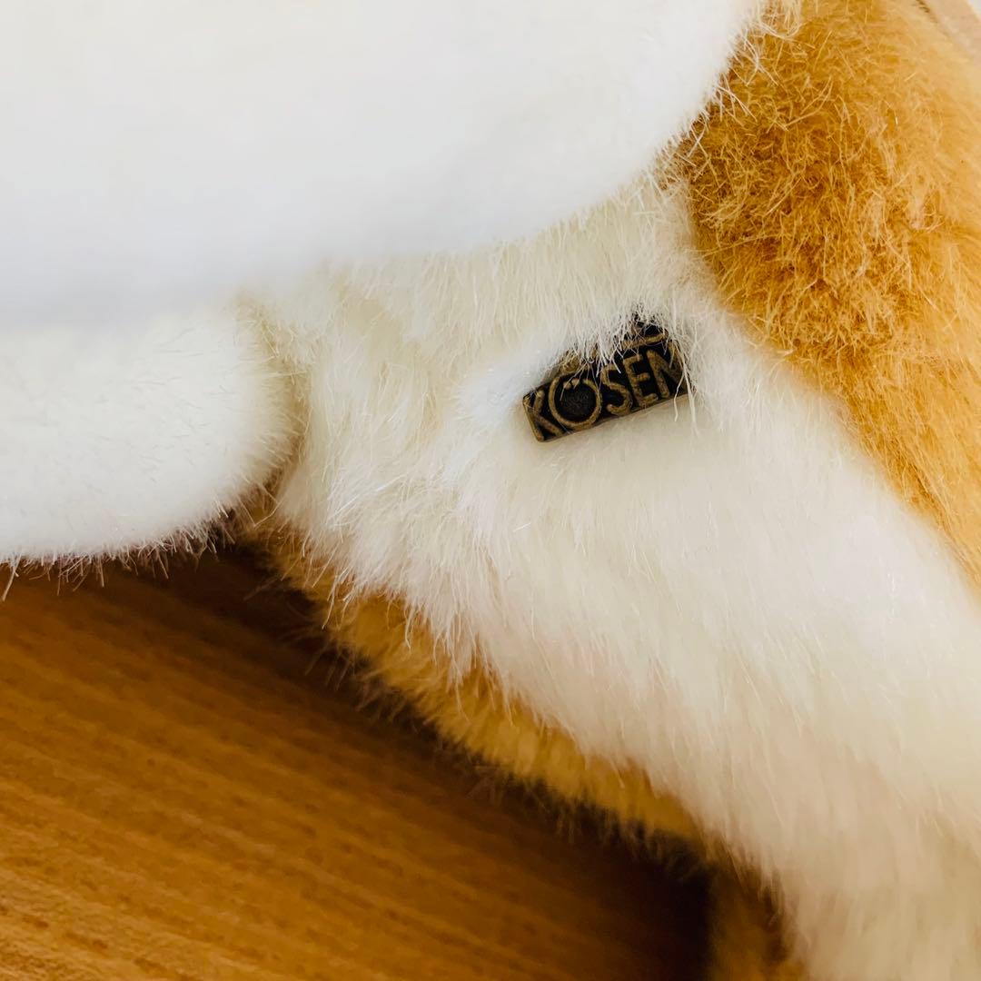 【新品】ケーセン　ドイツ製　柴犬　イヌぬいぐるみ　リアル　モンテッソーリ　知育