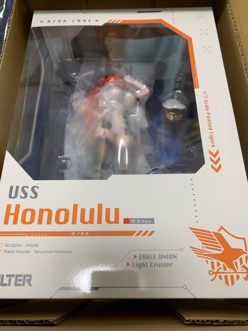 【未開封新品】アズールレーン ホノルル 軽装ver. 1/7 完成品フィギュア