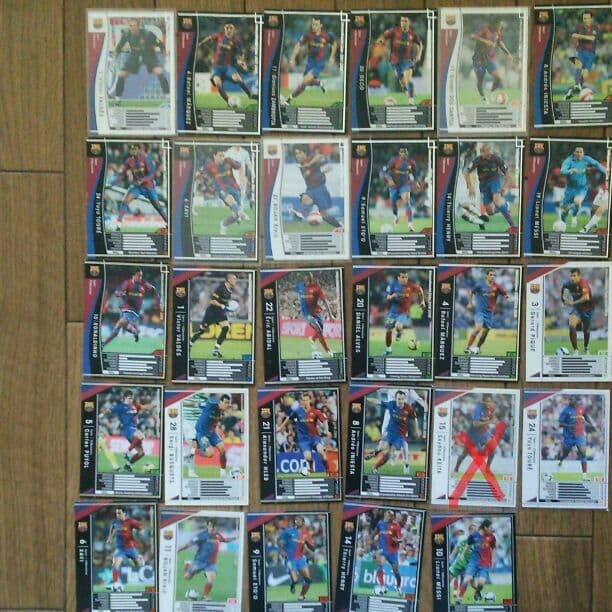 WCCF バルセロナ白黒 バラ売り