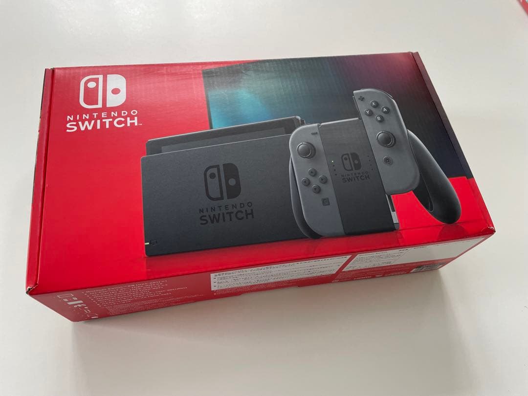 Nintendo Switch グレー 子供未使用、美品