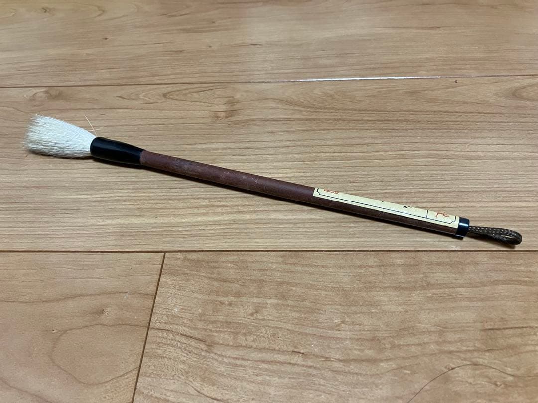 木製筆セット 鳥の装飾付き　筆だけで3万円相当！！