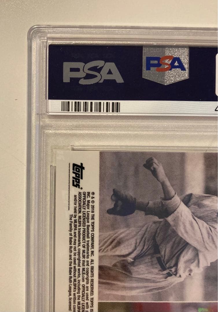 大谷翔平 ベーブルース　MLB　2018　Topps Now PSA10