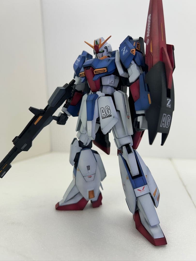 初売り ガンプラ 全塗装完成品 HGUC Zガンダム