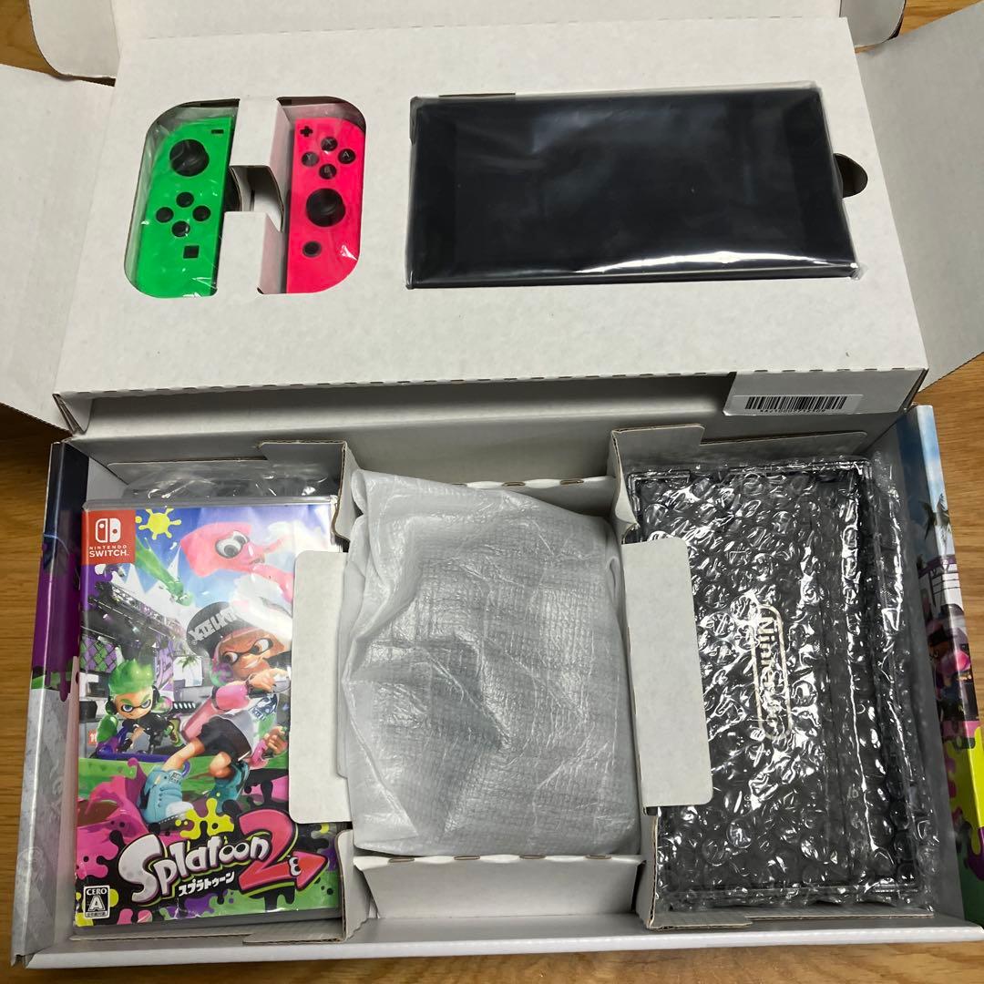 Switch 本体スプラ2セット＋プロコン3種等ジャンク品まとめ売り