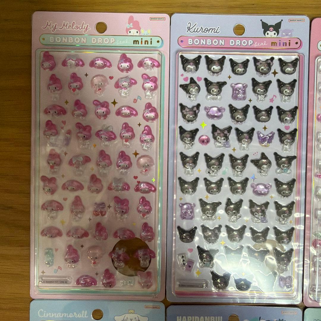 BONBON DROP ボンボンドロップシール ミニ サンリオ 8種類セット