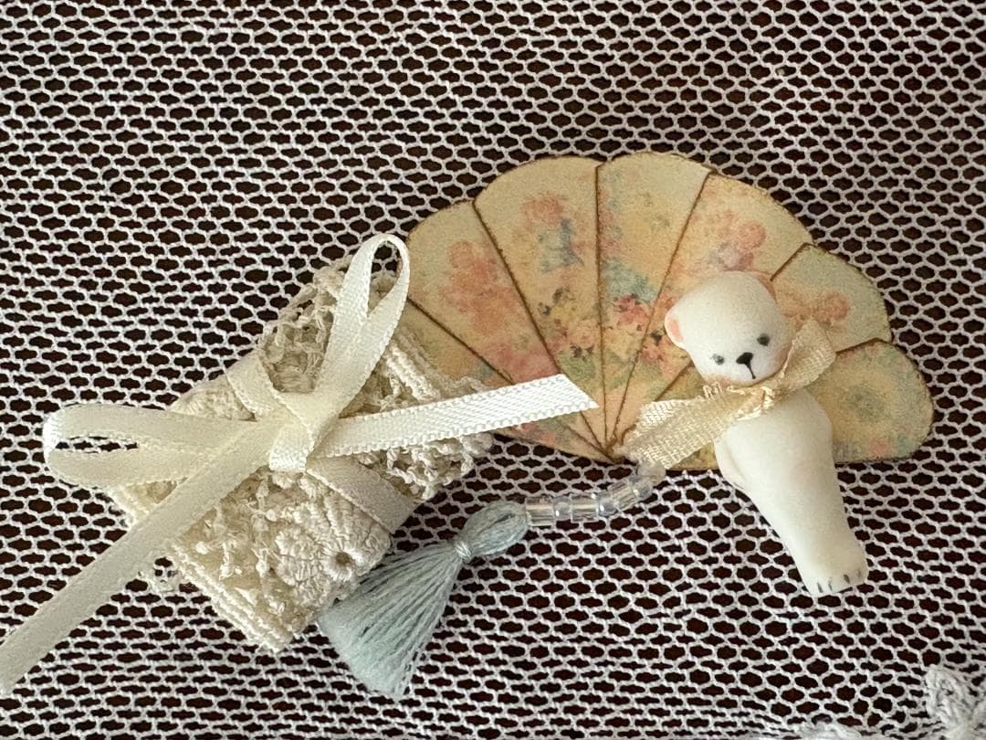 ✨期間限定✨オデット用衣装＆ミニチュア小物セット　ビスクドール　ミニョネット