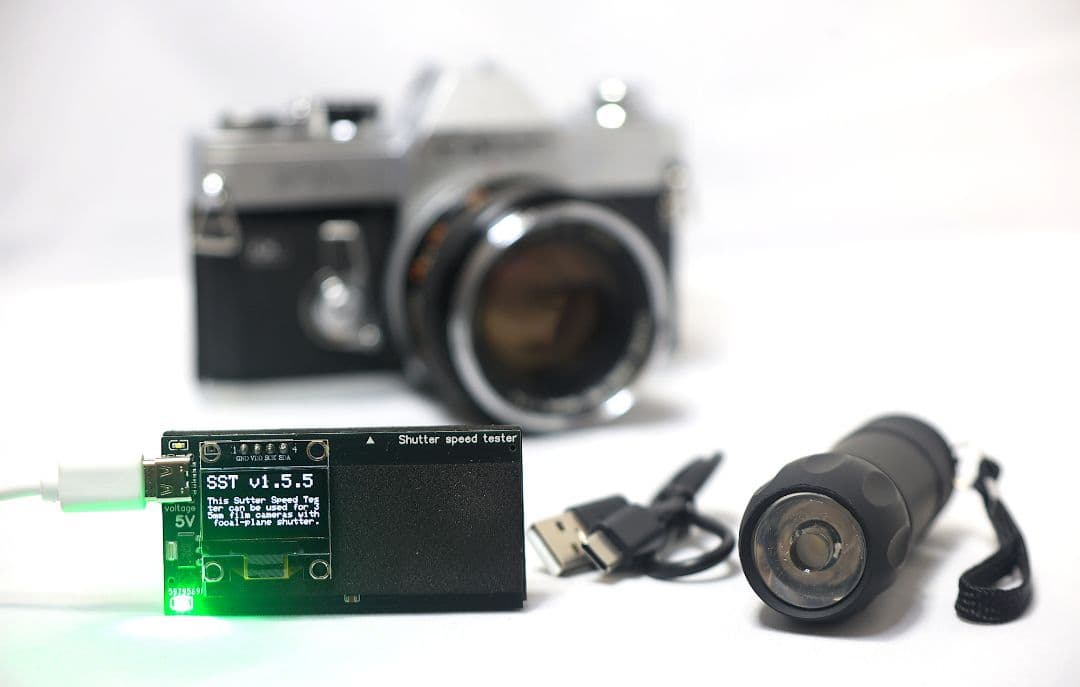 シャッタースピードテスターMini／フォーカルプレーン×35mmフイルムカメラ用