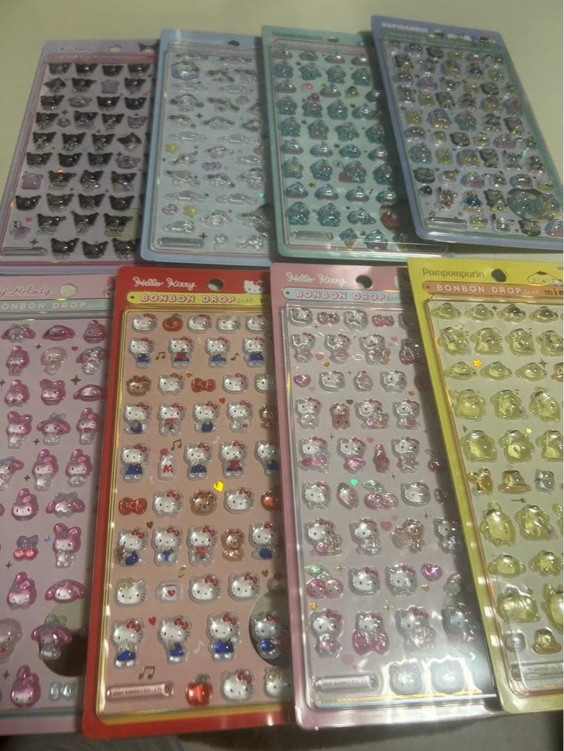 【国内正規品】ボンボンドロップシール ミニ サンリオmini コンプリートセット