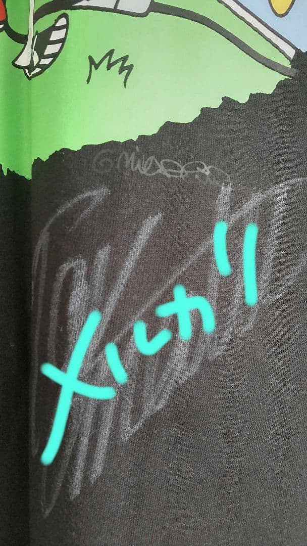 お値下げ！B'z直筆サイン入りツアーTシャツ