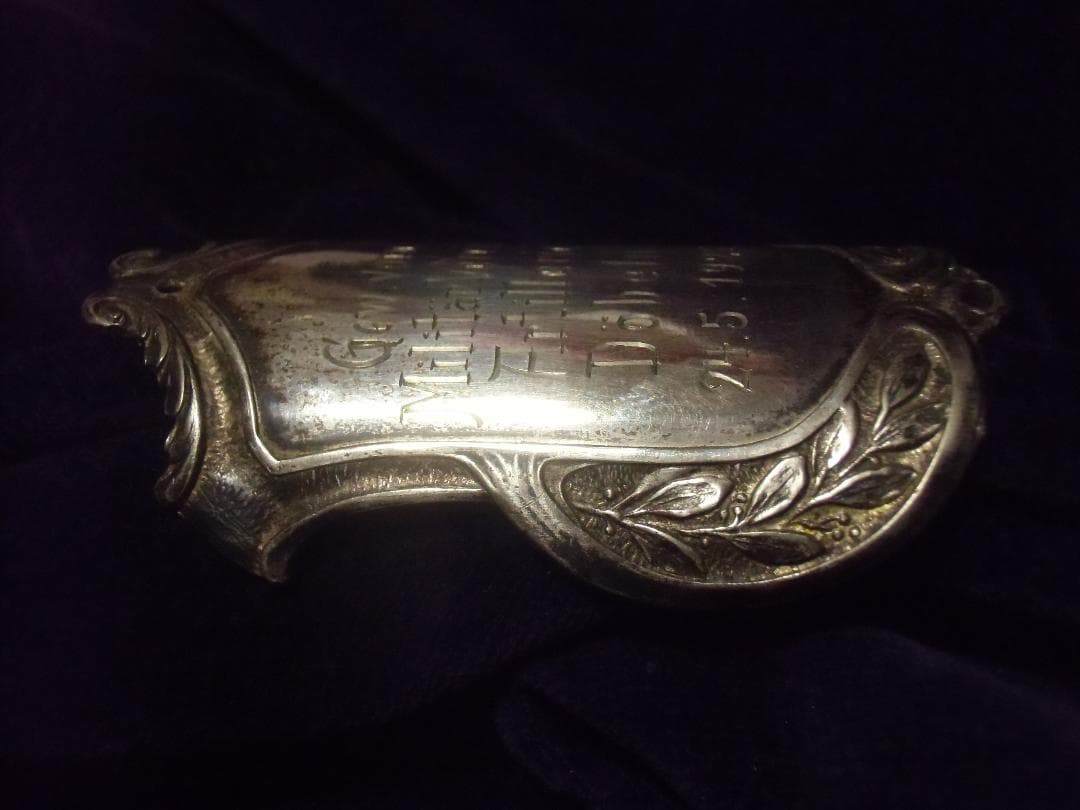 Wワイマール・ドイツ軍＊１９２５年＊デーベルン在郷軍人会旗銘板（実物）