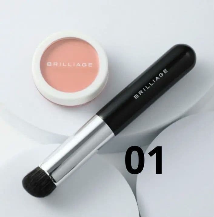 ブリリアージュ カムフラージュコンシーラーチーク#01 ブラシ付き