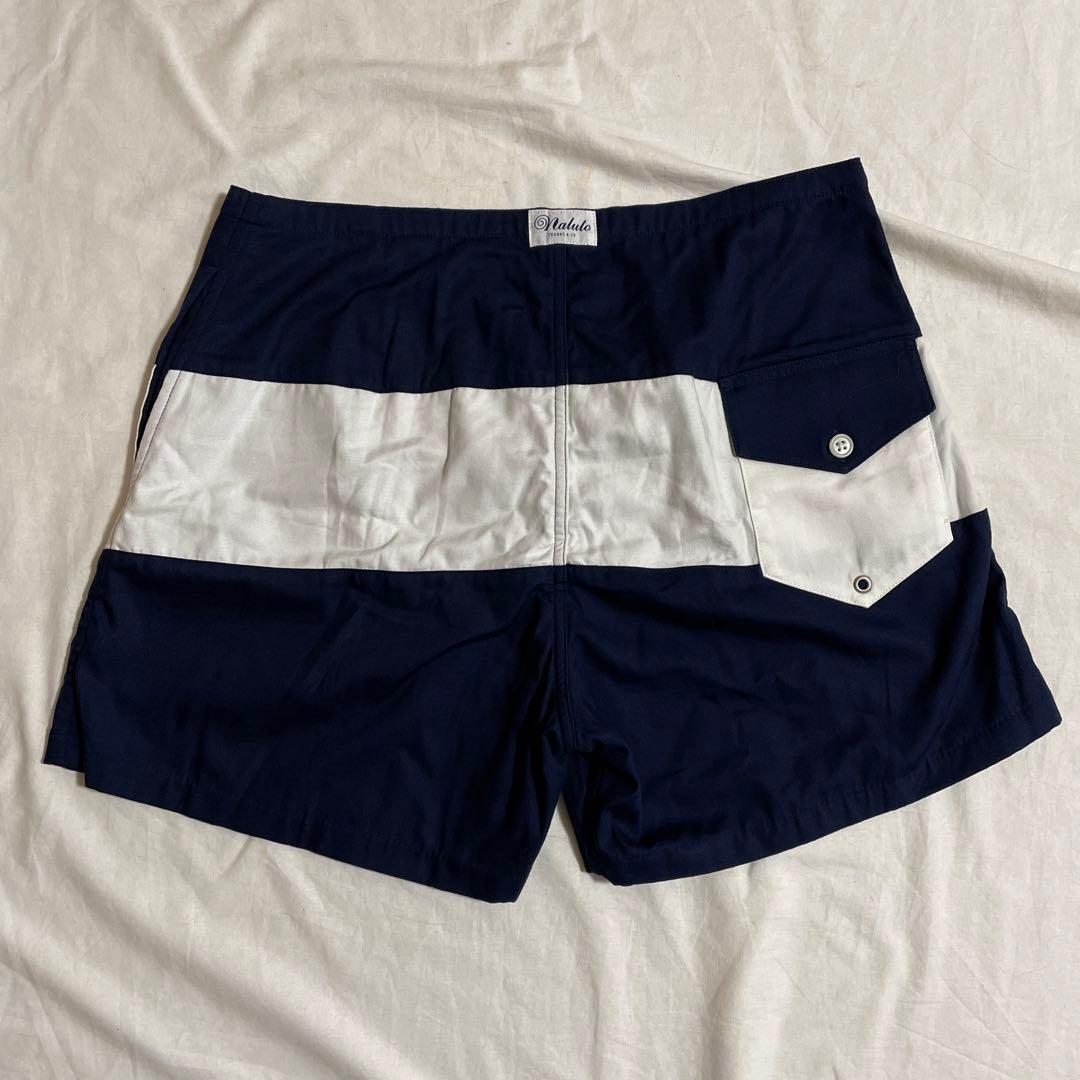 [新品]NALUTO TRUNKS ナルトトランクス ボードショーツ 水着 紺