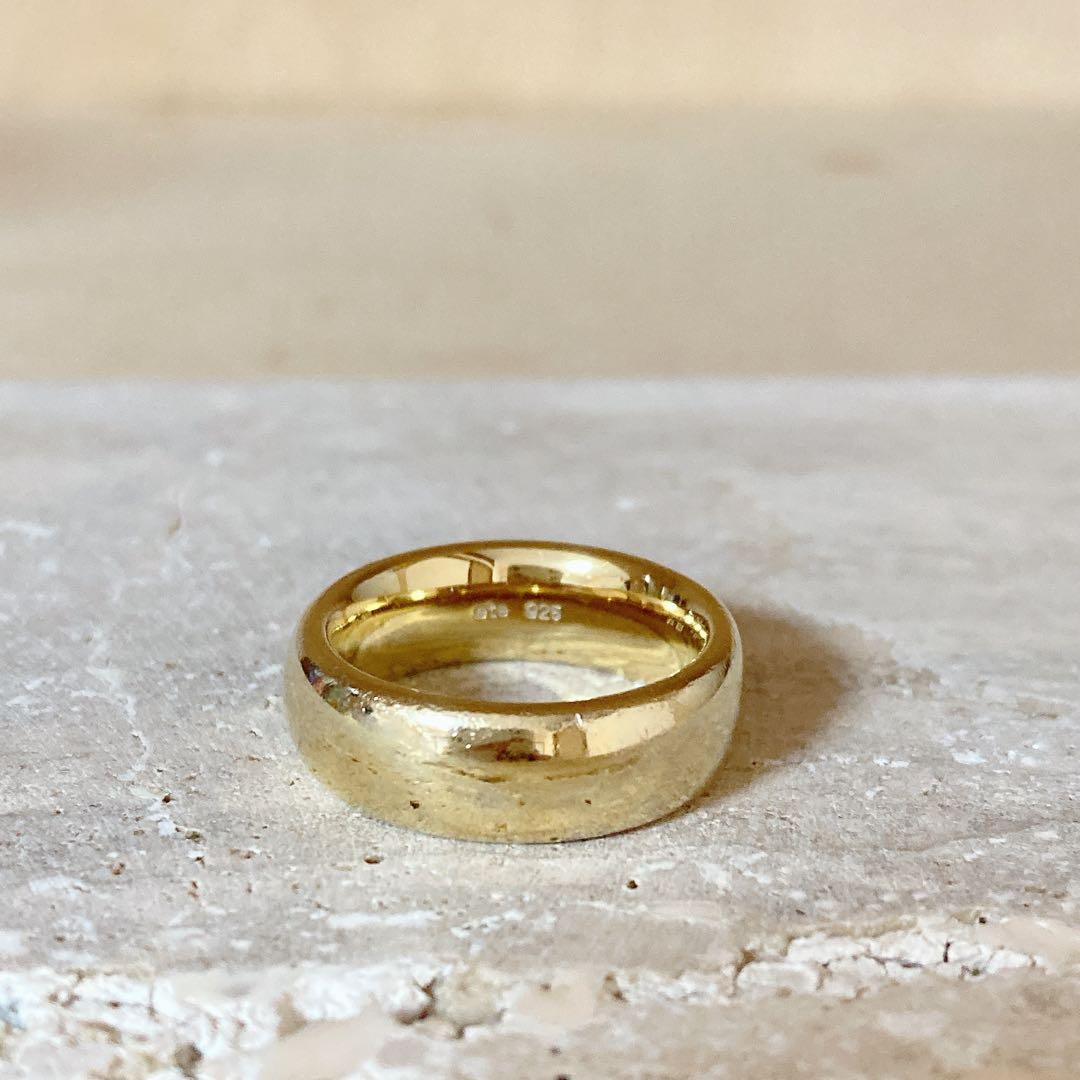 ete エテ　オブジェ　ミディアム リング　7号　ゴールド