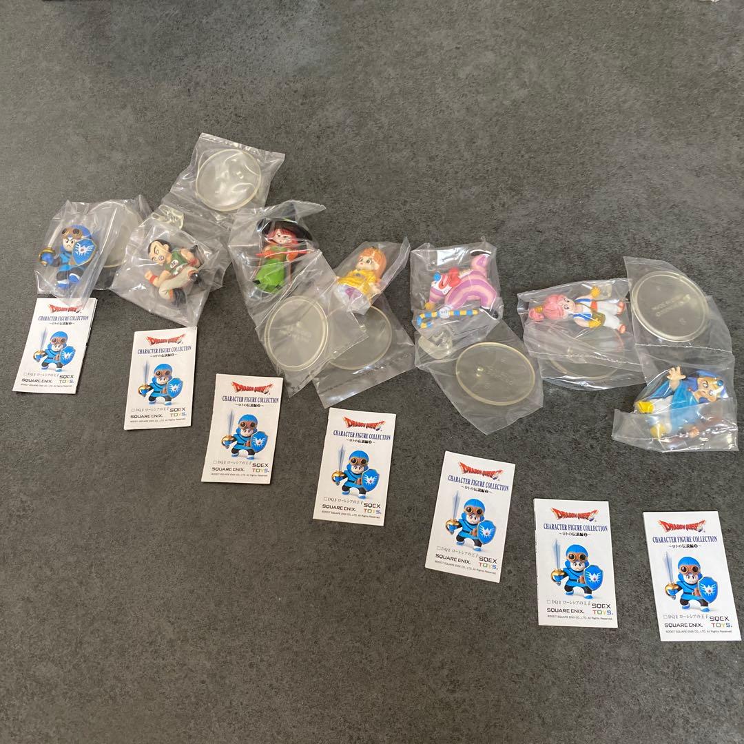 ドラクエ　キャラクターフィギュアコレクション ロトの伝説編1〜3全21種コンプ