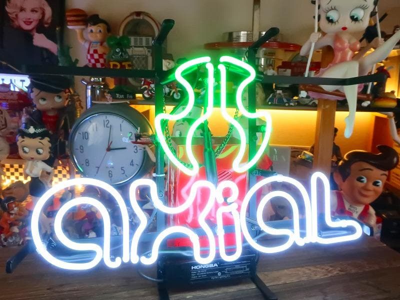 アキシャル ネオンサイン AXIAL FOR Man cave 男の秘密基地