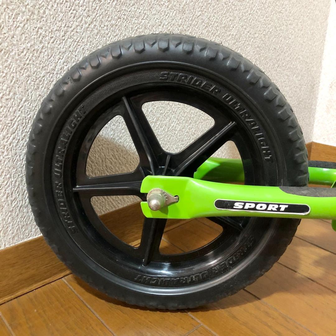 STRIDER ストライダー スポーツ　黄緑　12インチ