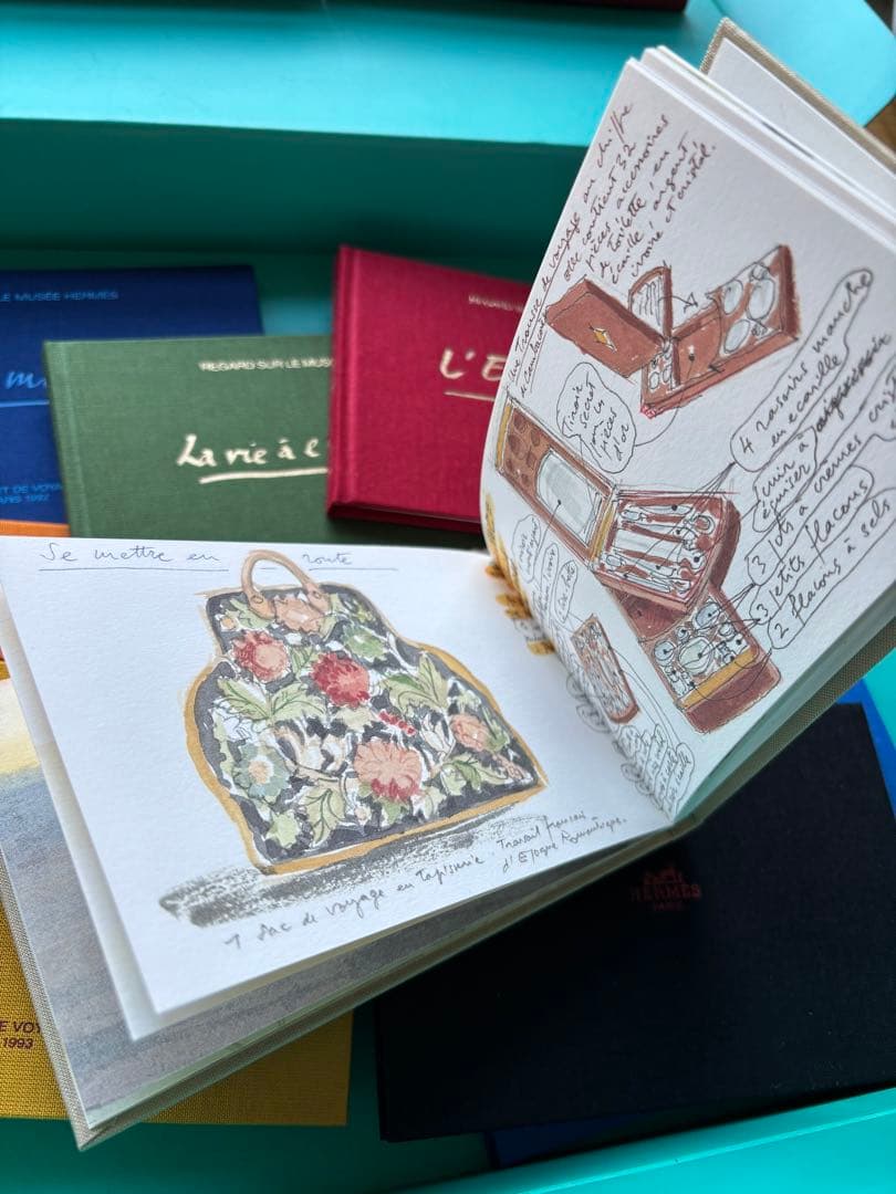 HERMES CARNETS DE VOYAGE 1988-1995 8冊揃完品