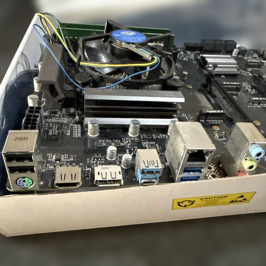 CPU intel core i5-10400 基盤 メモリなど まとめて