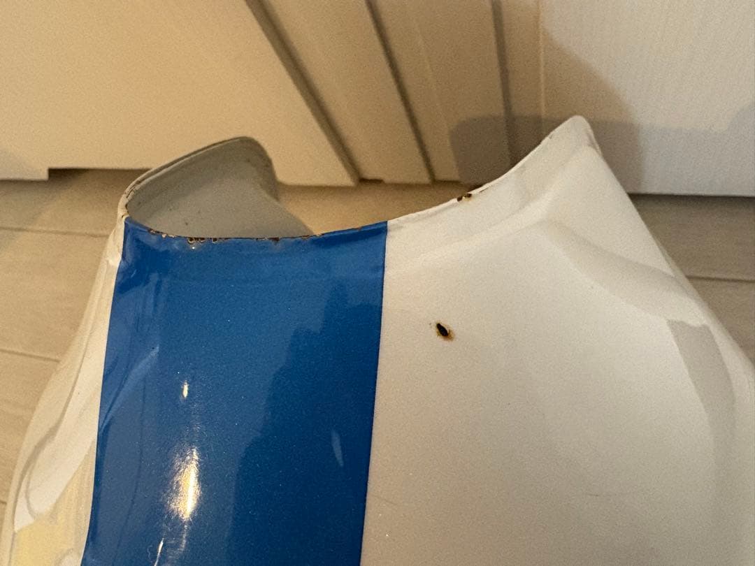 スズキ グラストラッカー タンク 青/白