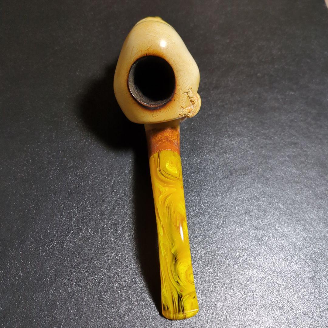 メシャムパイプ彫刻入り（used）