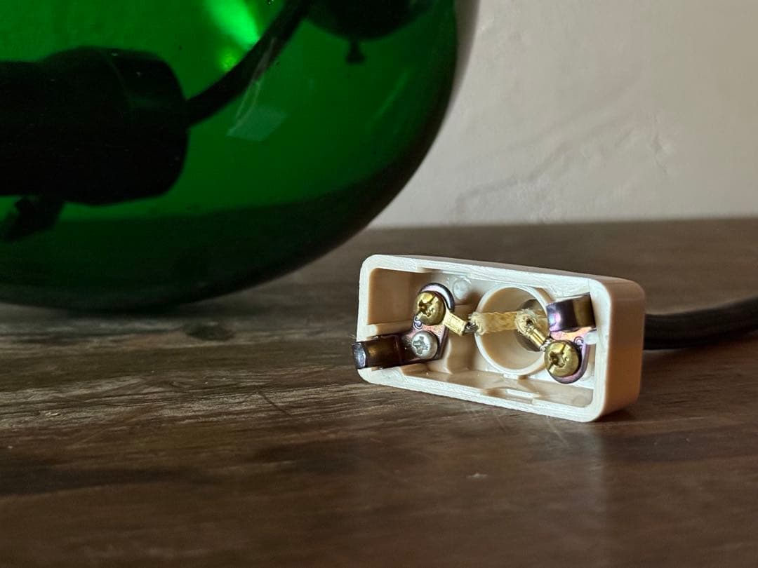 ガラス ペンダントライト 時代物 電笠 電傘 レトロ ヴィンテージ 間接照明