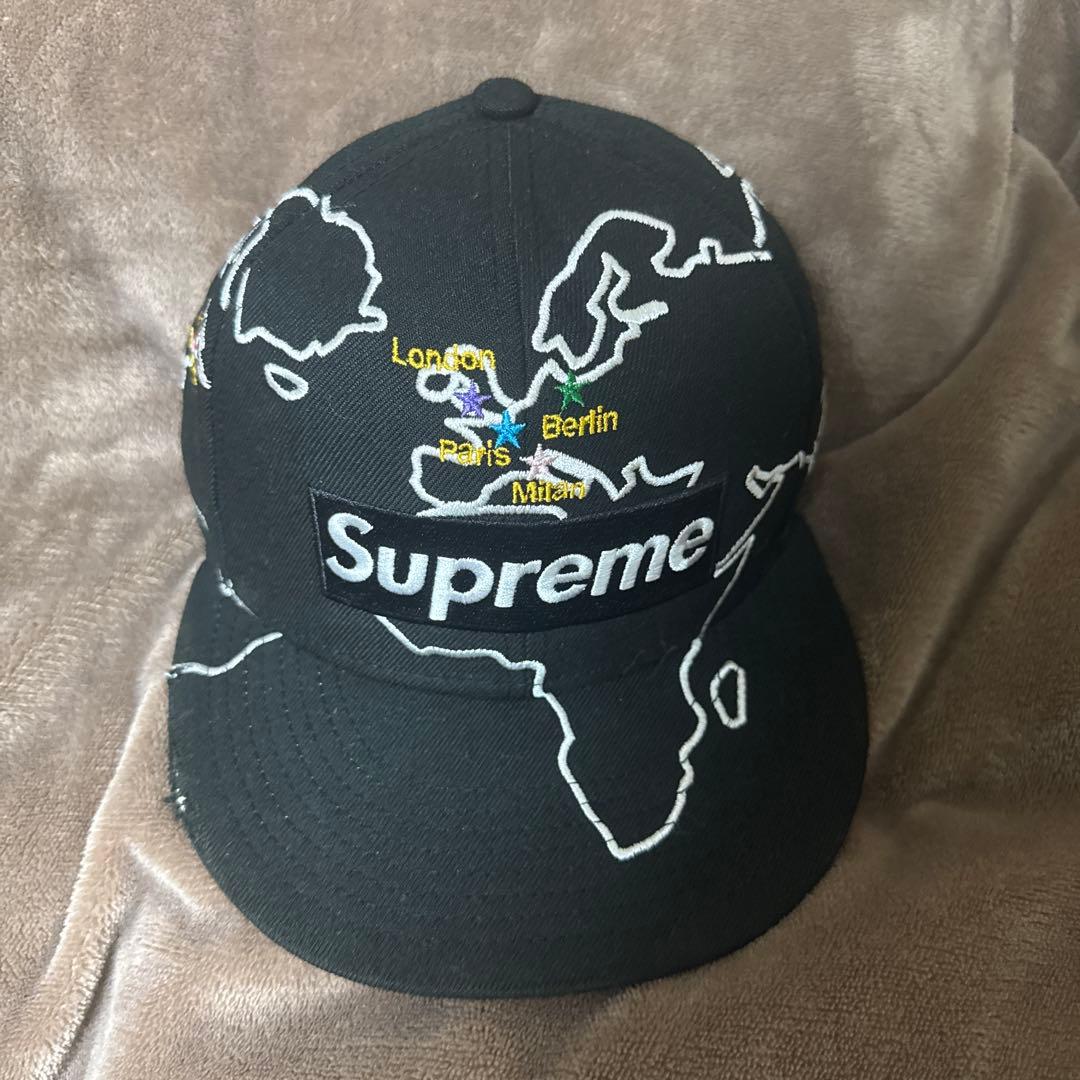 ☆【希少】Supreme Worldwide BoxLogo NewEra☆