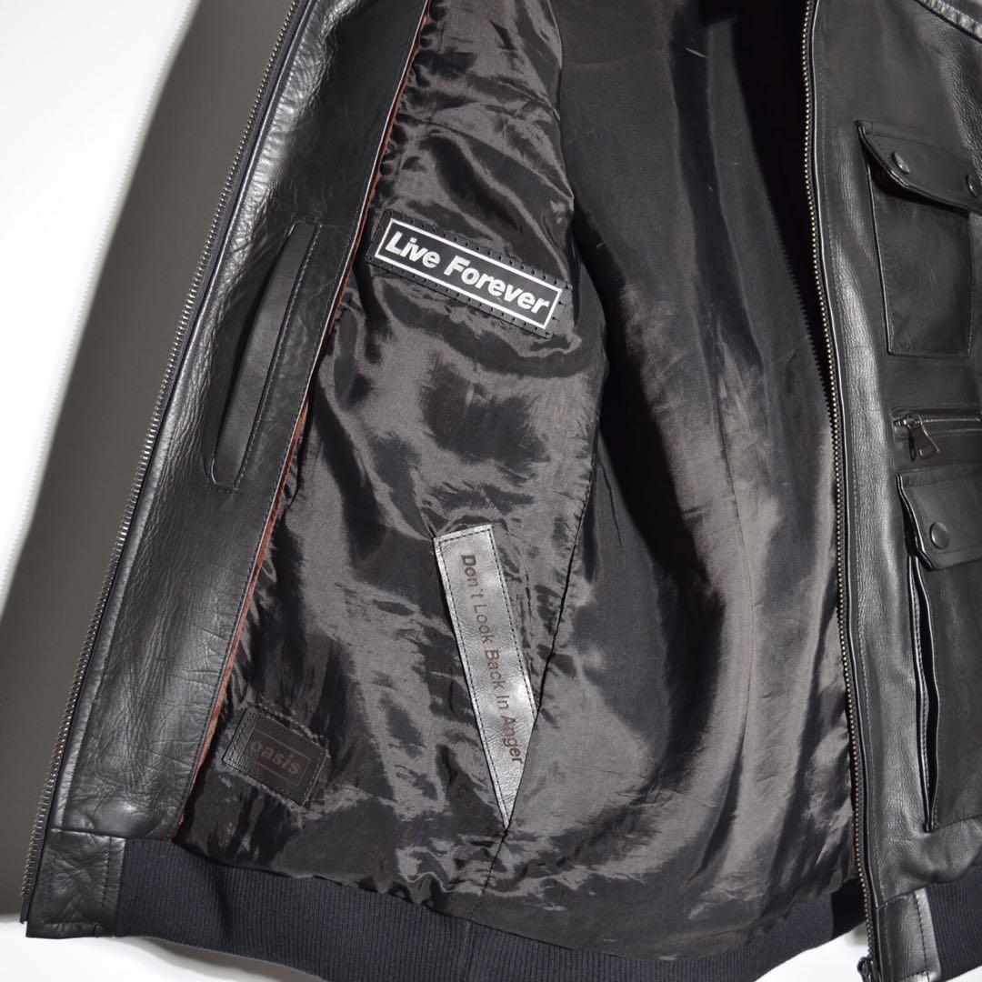 値下げ中 Noel Gallagher ノエルギャラガー　レザージャケット