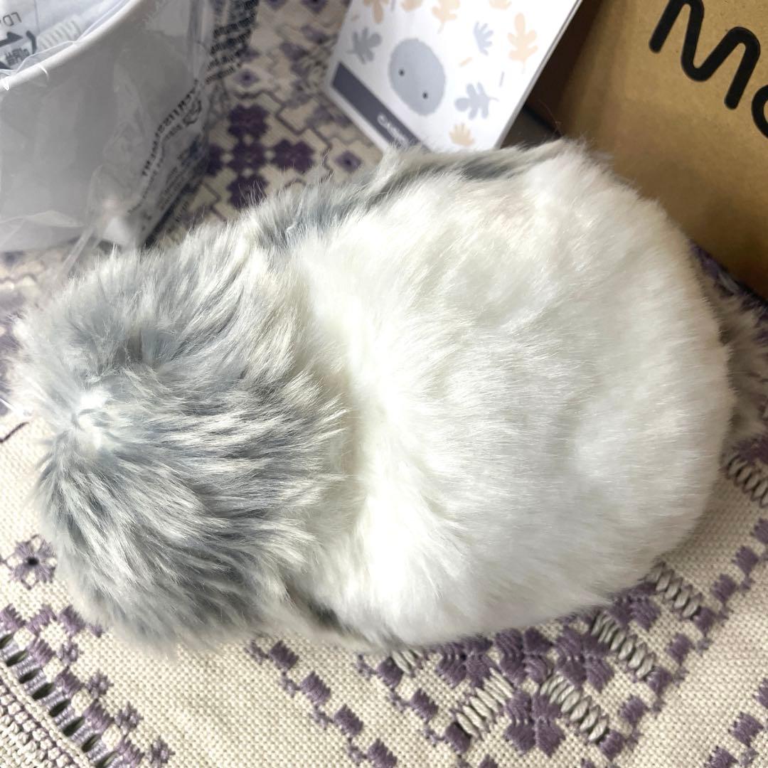 【極美品　使用1日　未登録】Moflin モフリン　グレー　シルバー　付属品全有