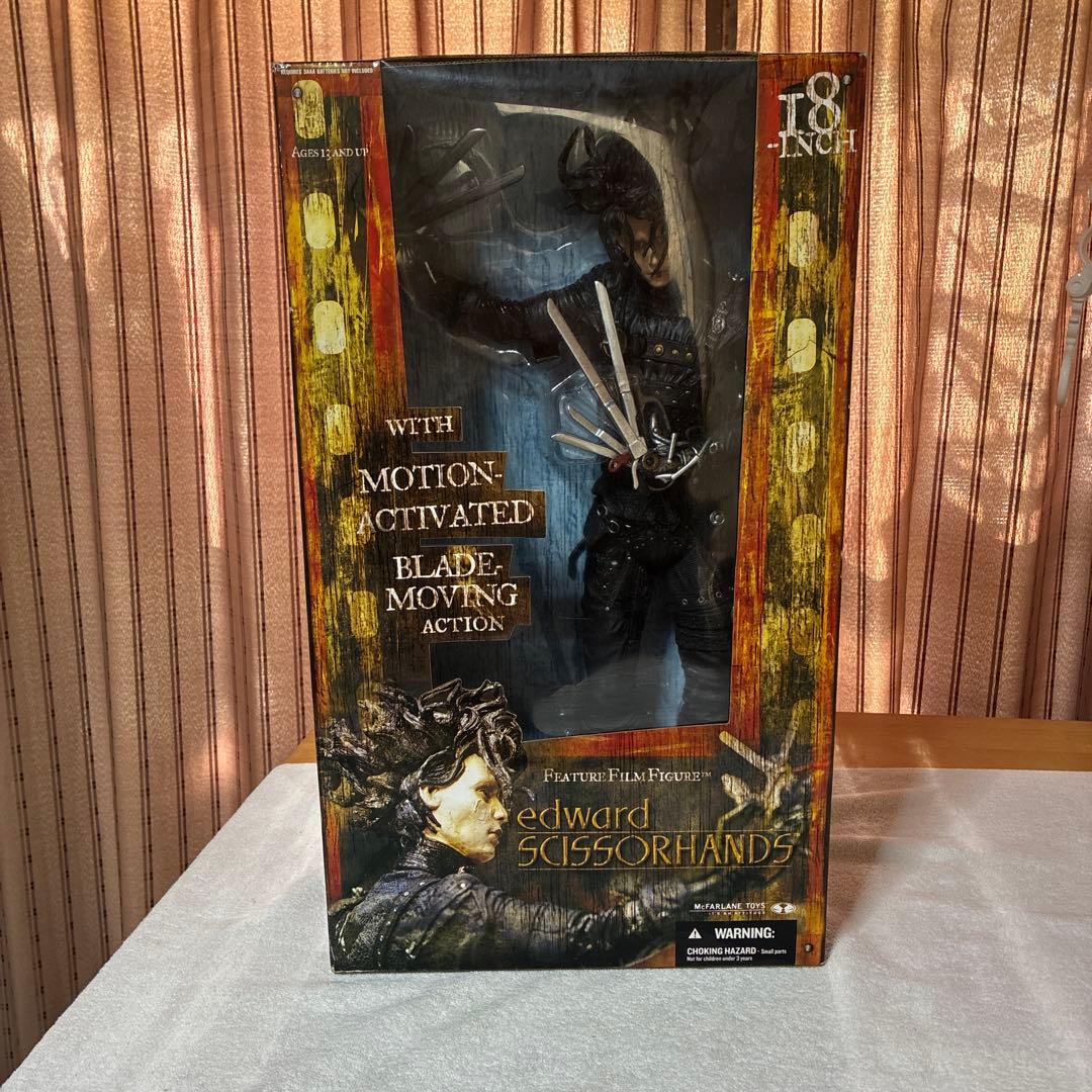 edward scissorhands 18インチ フィギュア
