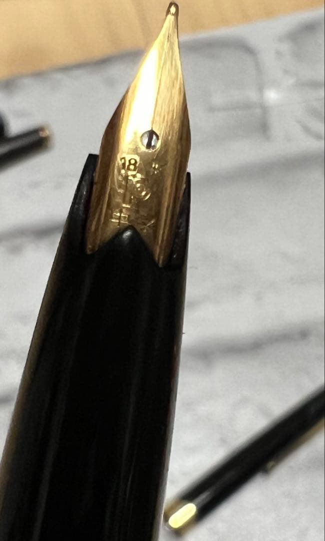 ⚠️専用 ★ ② プラチナ PLATINUM 万年筆 18K ※名前刻印あり