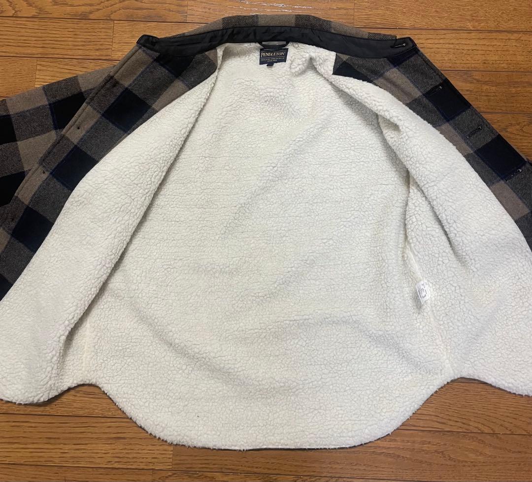 PENDLETON ペンドルトンCPOボアジャケット チェック メンズアウター