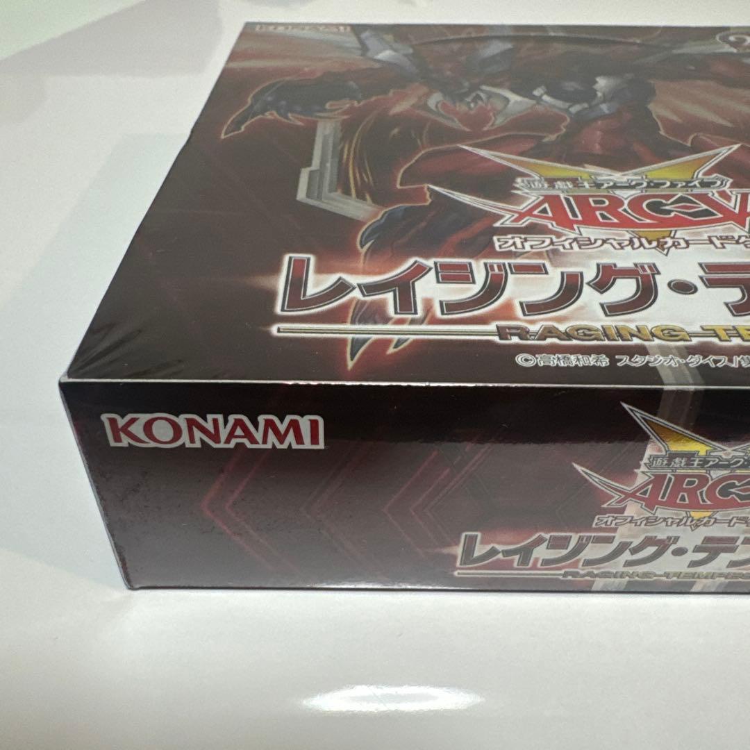 新品未開封　初版　絶版　レイジングテンペストシュリンク付き1 BOX