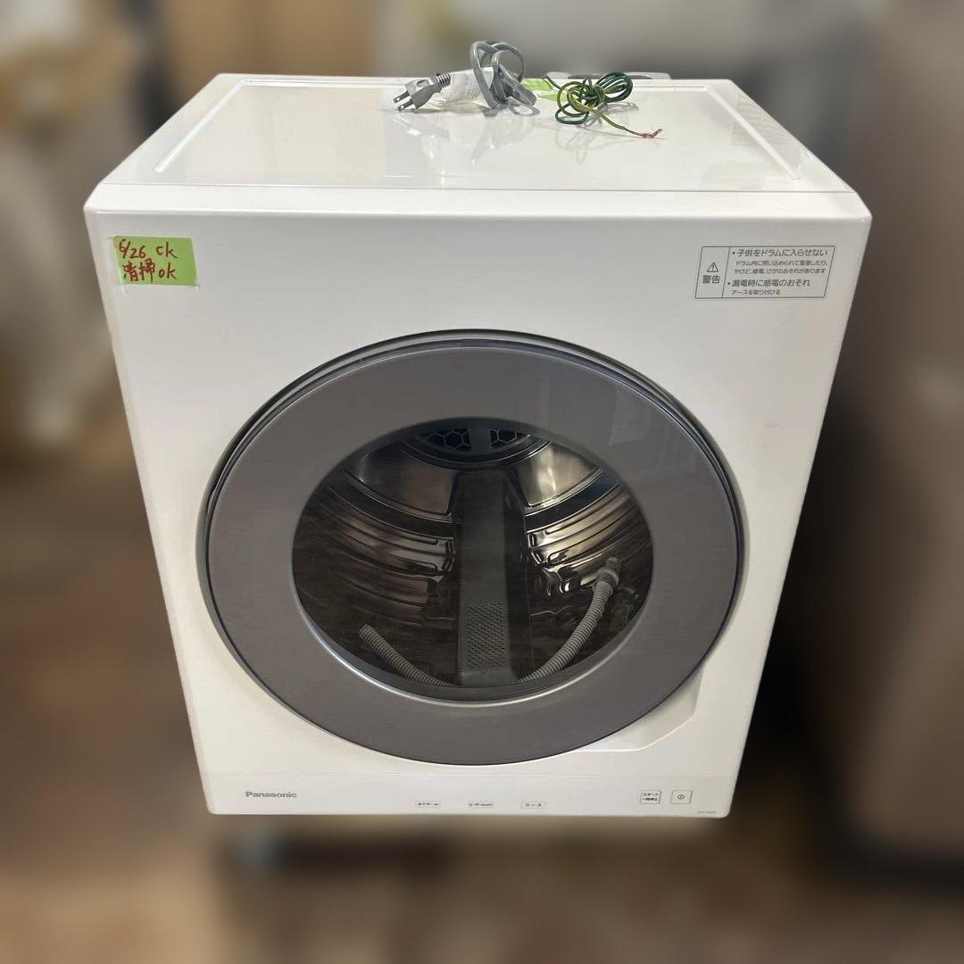 6164【美品】Panasonic 電気衣類乾燥機 NH-D605 6.0kg
