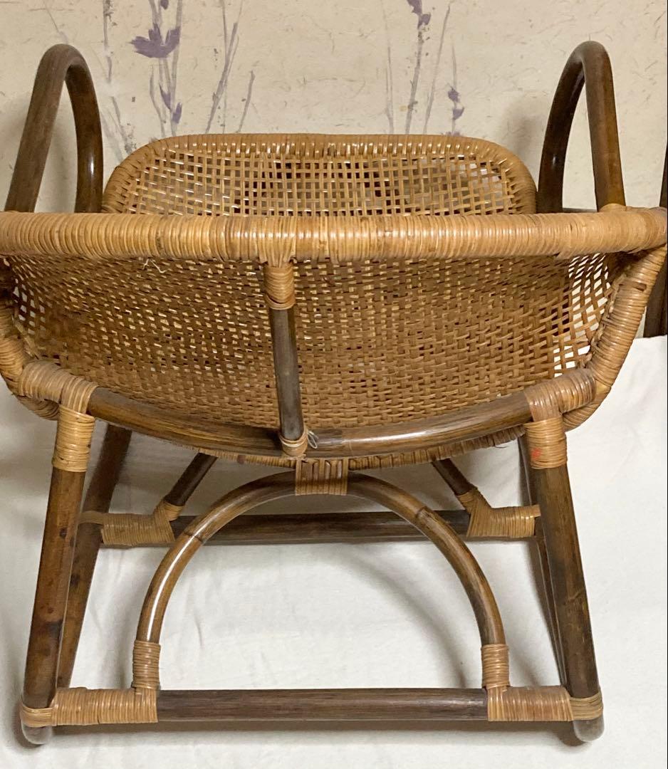 エトセトラ！　【アンティーク】 籐ラタン チェア②