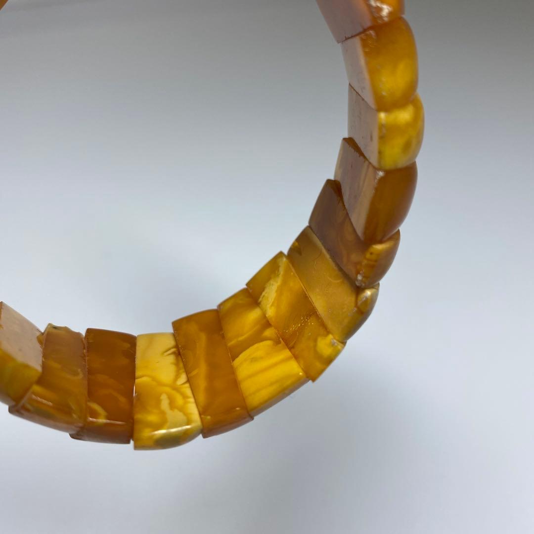 本蝋琥珀　バングル　31g タエチ　東さ7-0321☆2F