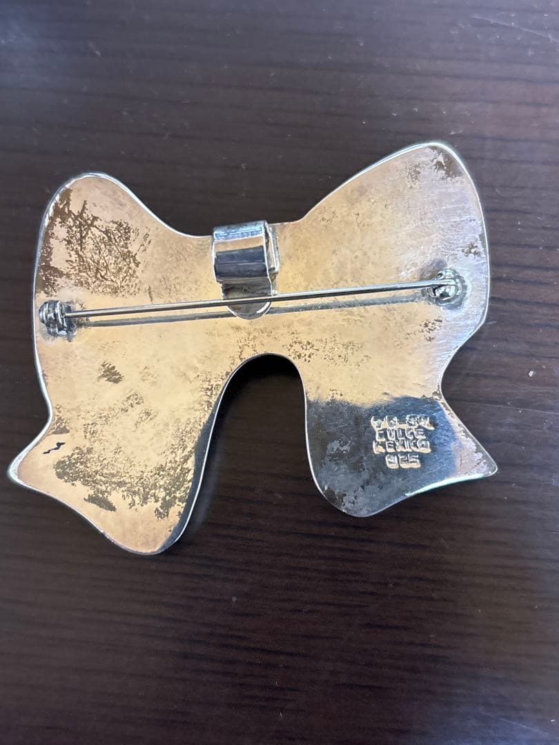 Taxco Dulce Plateros工房メキシコシルバー925 ブローチ