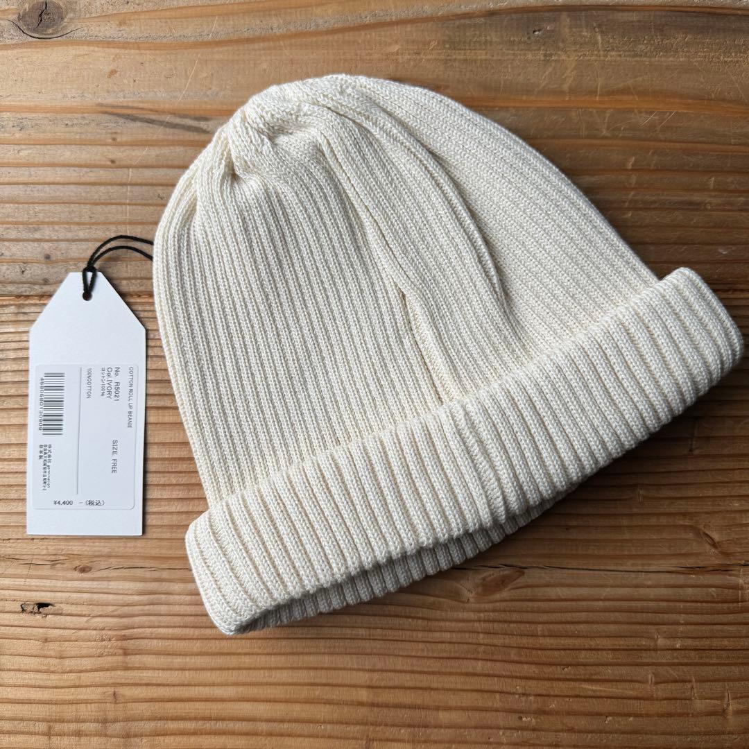 ROTOTOコットンロールアップビーニー　2色セット