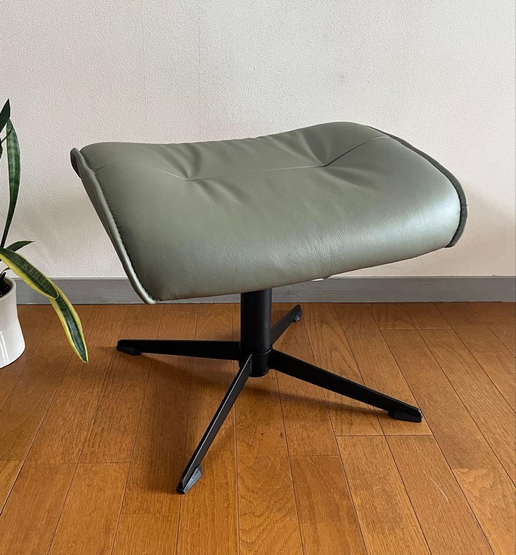 galaxy 本革　オットマン　ノルウェー　北欧　美品　2025年製　エコーネス