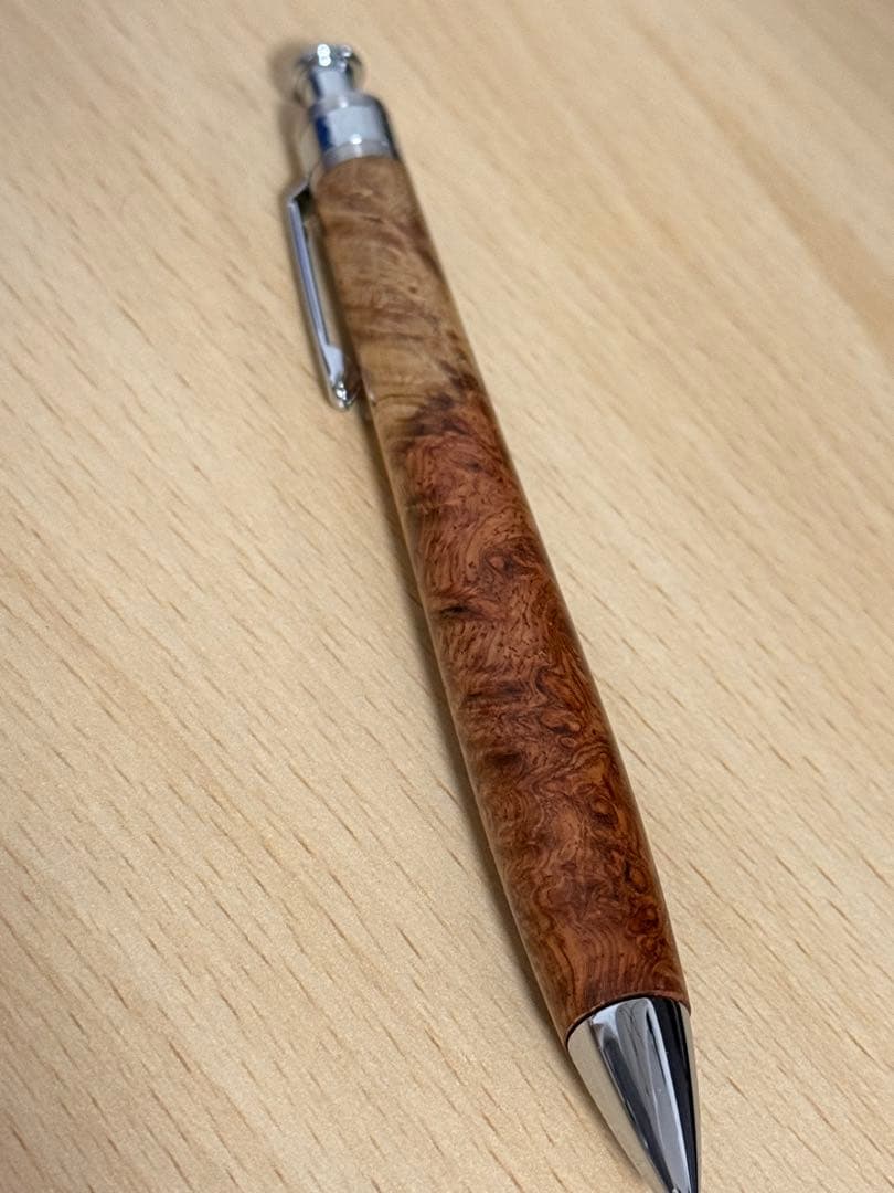 工房楔　花梨紅白シャープペンシル