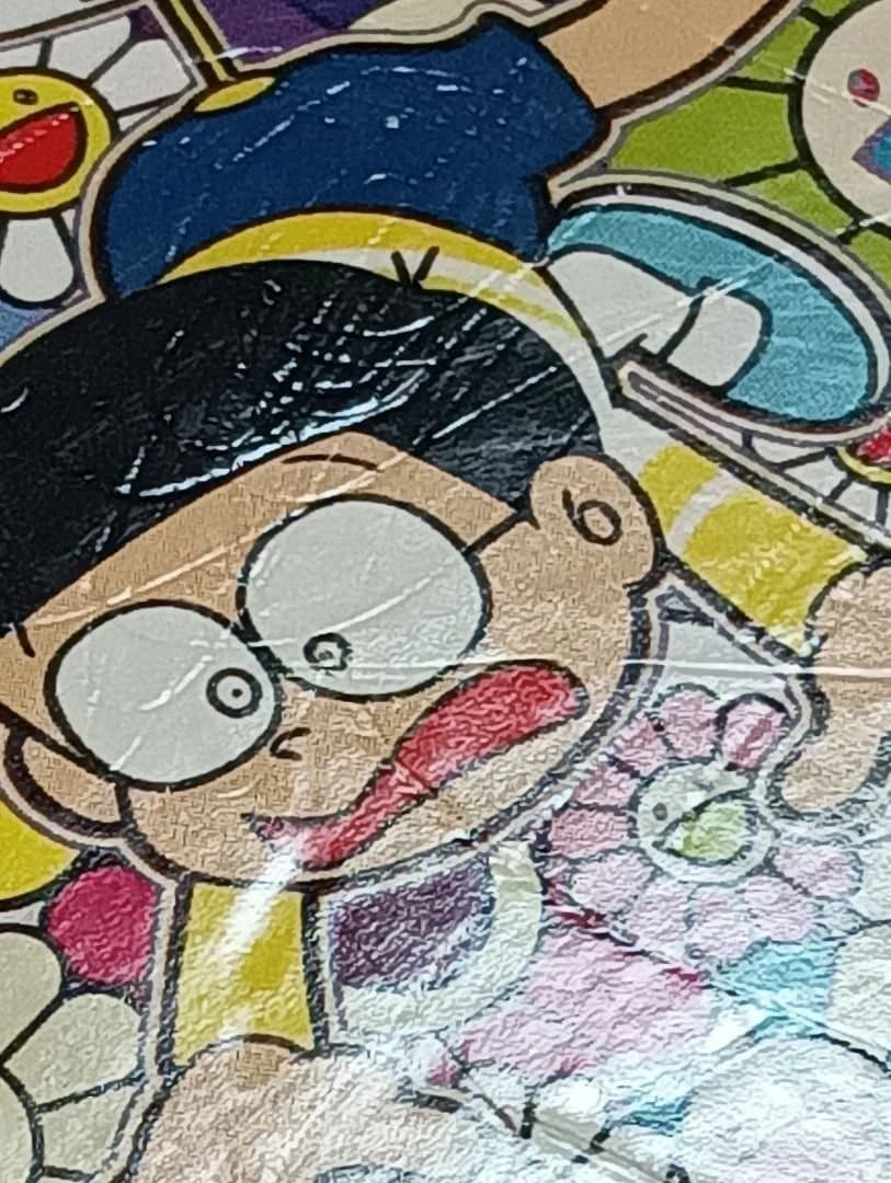 訳あり ドラえもん展 ジグソーパズル 1000P 村上隆 早いもの勝ち糊無し箱傷